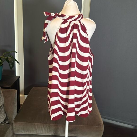 Women’s Halter Neck Casual Loose Top Blouse Side Bow Tie Size 4XL NWT - Picture 3 of 8